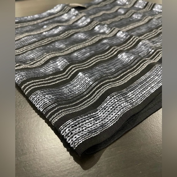 NWT Express Women’s Sequins Mini Skirt Sz 6 - Picture 6 of 6